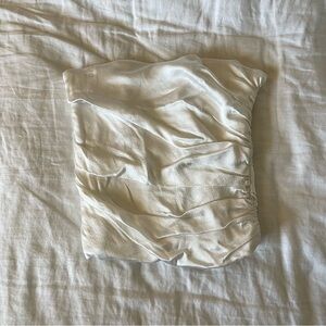 Zara Strapless Ruched Top